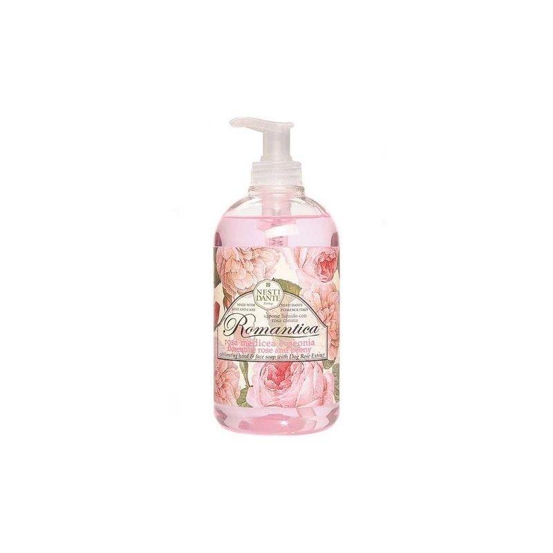 Nesti Dante Romantica ROSA MEDICEA e PEONIA sapone liquido 500 ml