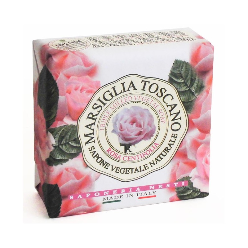 Nesti Dante Marsiglia Toscano-ROSA CENTIFOGLIA sapone 200 gr