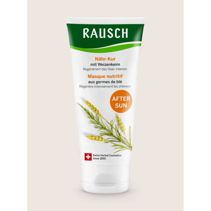 Maschera nutriente al germe di frumento dopo sole Rausch 100 ml